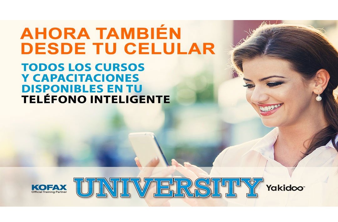 Yakidoo University auf Ihrem Handy: Lernen Sie Automatisierung, wo immer Sie wollen